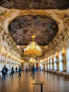Inside Schloss Shonbrun, the GRAND Ballroom